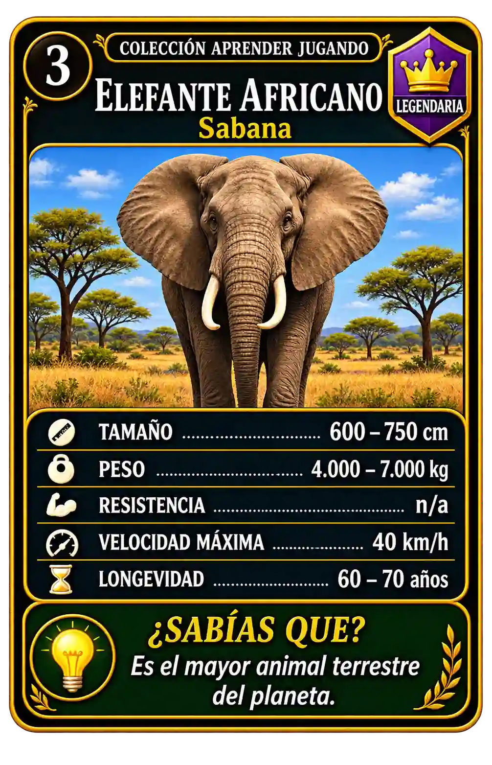 Animales y sus Hábitats — exemplo visual 3