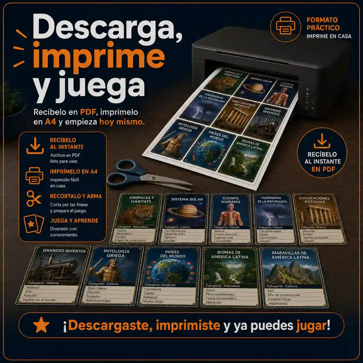 Baixe, imprima em A4 e jogue os jogos educativos em casa