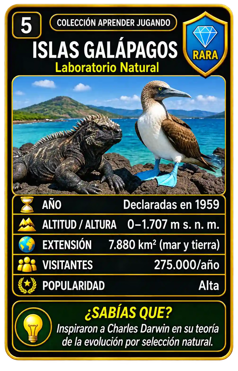 Maravillas de América Latina — exemplo visual 1